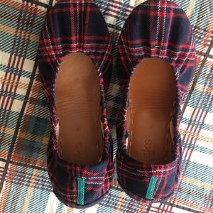 Tieks Heritage Plaid Size 8